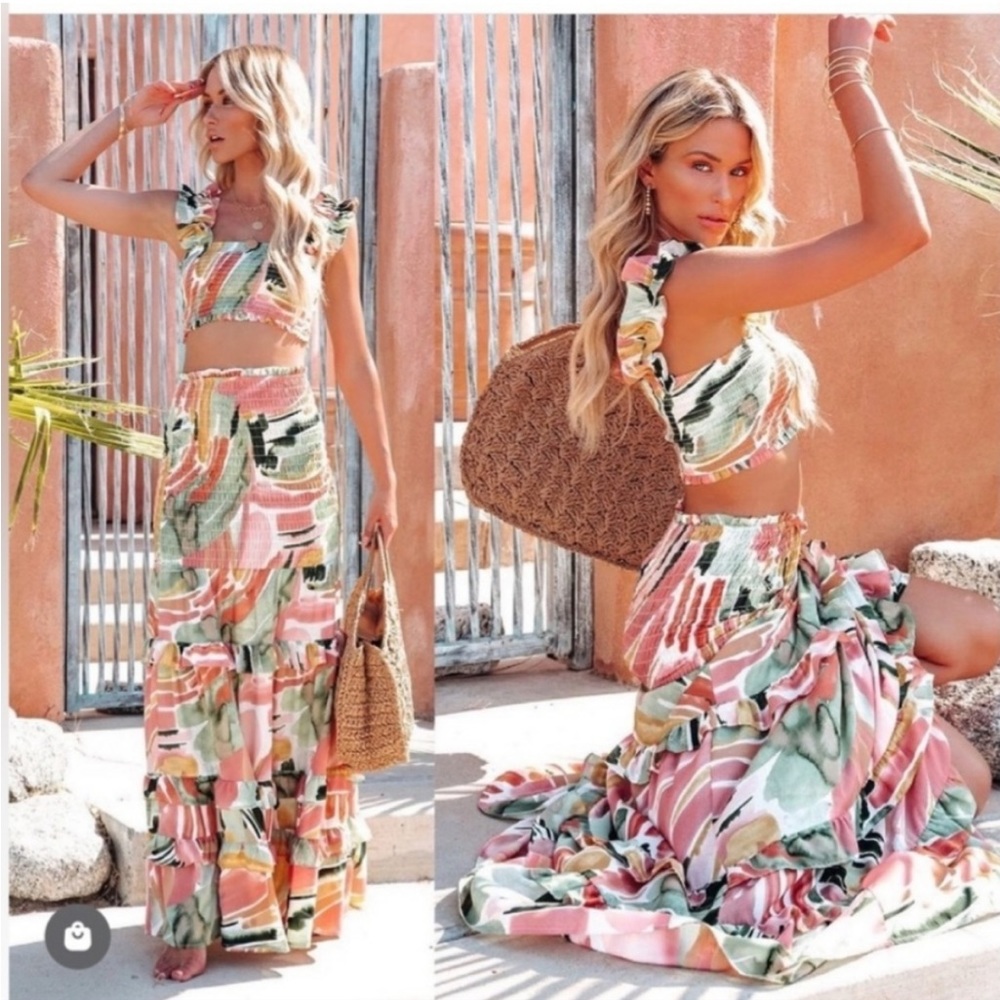 Vici Sea La Vie Cropped Top - NWOT